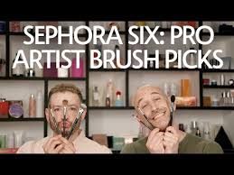 sephora six pro artist brush picks