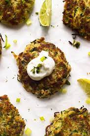 gluten free vegan zucchini fritters