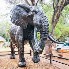 African Elephant Statue