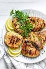 barbecue lemon chicken in the oven