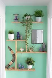 room refresh mint green accent wall