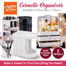 qoo10 makeup organizer storage box