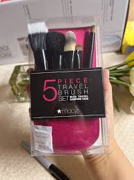 macy 039 s 5pc travel makeup brush set