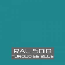 Ral 5018 Turquoise Blue Tinned Paint