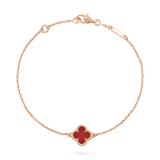 sweet alhambra bracelet 18k rose gold