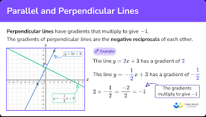 Perpendicular Lines Gcse Maths