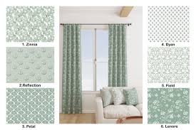 High Quality Sage Green Curtains Two