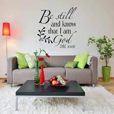 Religious Wall Decal Quote Dining Room