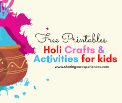 Fun Holi Crafts For Preschoolers And