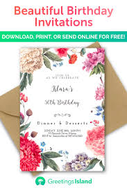 Start your party preparation off right with our printable invitation templates that make the job easy and fun. Create Your Own Birthday Invitation In Minutes Download Print Or Send Online Online Birthday Invitations Birthday Invitation Card Online Birthday Invitations