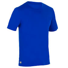 Mens Half Sleeve Uv Protection Surfing Top T Shirt Blue