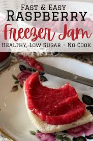 the best raspberry freezer jam easy