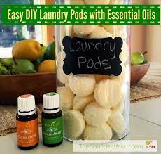 easy diy laundry pods with essential
