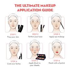 learn basic makeup steps 4nids