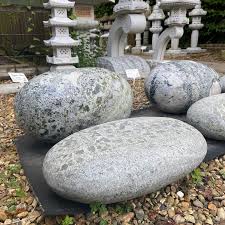 Japanese Stone Benches Hand Carved In