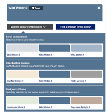 Dulux Wild Water 2 Colour Scheme Blues In 2019 Blue