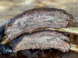 smoked beef ribs big meaty bbq ribs