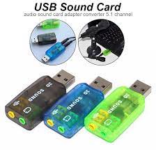 4.6 out of 5 stars. Sound Card 5 1 Channel Usb Audio Interface External 3 5mm Microphone Audio Adapter Soundcard For Laptop Ps4 Headset Usb Sound Cards Aliexpress