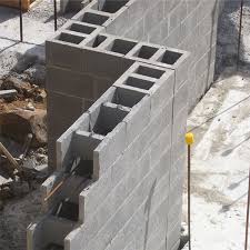 Grey Block Concrete Building Blocks