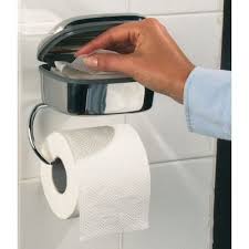 Combi Wall Mounted Toilet Roll Holder