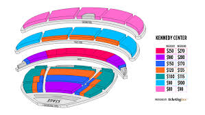 Washington Dc The Kennedy Center Opera House Seating Chart