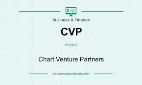 Cvp Chart Venture Partners In Business Finance By