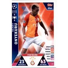 Fifa 21 henry onyekuru cardtype card rating, stats, attributes, price trend, reviews. Sale Of Henry Onyekuru Galatasaray As Topps Champions League 2018 19