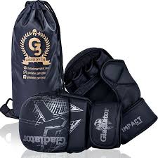 You need to protect yourself with headgear, knee and elbow pads, and shin guards available from combat sports. Gladiator Mma Gloves For Martial Arts Training Ufc Leather Boxing Gloves For Men And Women Perfect