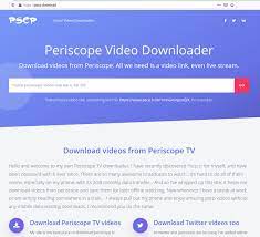 Pscp Video Downloader: Reviews, Features, Pricing & Download | AlternativeTo