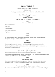Situazione stipendi in italia (s44)! Http Www Procuragenerale Trento It Attachments Article 31 Codice Civile Pdf