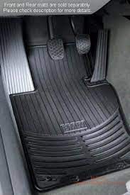 all weather rubber floor mats front