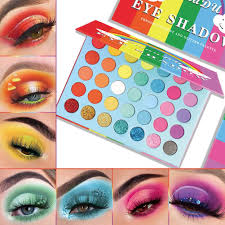 35 rainbow colors eyeshadow palette