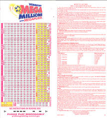 Vermont Mega Millions Winning Numbers Vermont Lottery