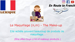 french word of the day le maquillage