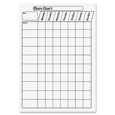 Ashley Productions Inc Ashley Big Magnetic Chore Chart 12 1 Ft Width X 15 1 3 Ft Height Rectangle 1 Each