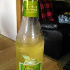 calories in michelob ultra light cider