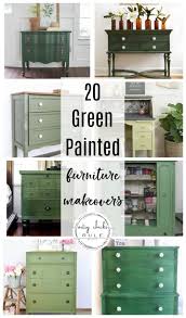 20 Green Painted Furniture Ideas