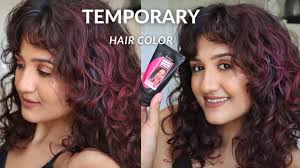 temporary hair color