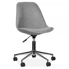 The gareth upholstered desk chair with wheels keeps the ideas rolling while you work in your home office. Scandi Designs Upholstered Office Chair With Castors Cult Uk