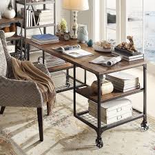 Rustic desks the outdoors comes into your office or den with the distinctive single drawer jim creek writing desk fashioned from montana timbers. 40 Inch Home Office Study Desk Modern Simple Style Laptop Table With Storage Bag Ebay Rustic Home Offices Home Office Furniture Home Office Design