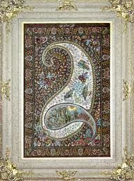 silk tableau rug pictorial carpet
