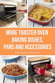 toaster oven baking dishes