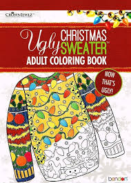 Reimagine the past by colorizing pictures of ancestors and historic figures. Ugly Christmas Sweater Adult Coloring Book Toys Games Drawing Sketch Pads