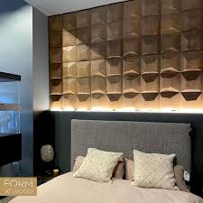 Wooden Decorative Wall Panels Form At