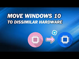 move windows 10 to a new computer with