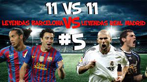 Sañudo (4), lazcano (3) y luis regueiro fueron los goleadores. 11 Vs 11 5 Leyendas Barcelona Vs Leyendas Real Madrid Youtube