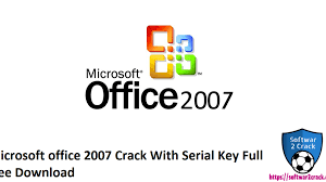 Need an alternative to word? Microsoft Office 2007 Crack With Serial Key Full Free Download 2021