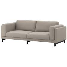 ikea sofa tenö light gray wood 12204