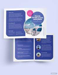 travel brochure template in word free