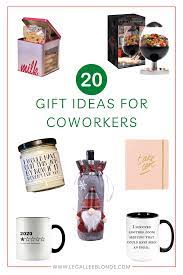 20 inexpensive gift ideas for coworkers